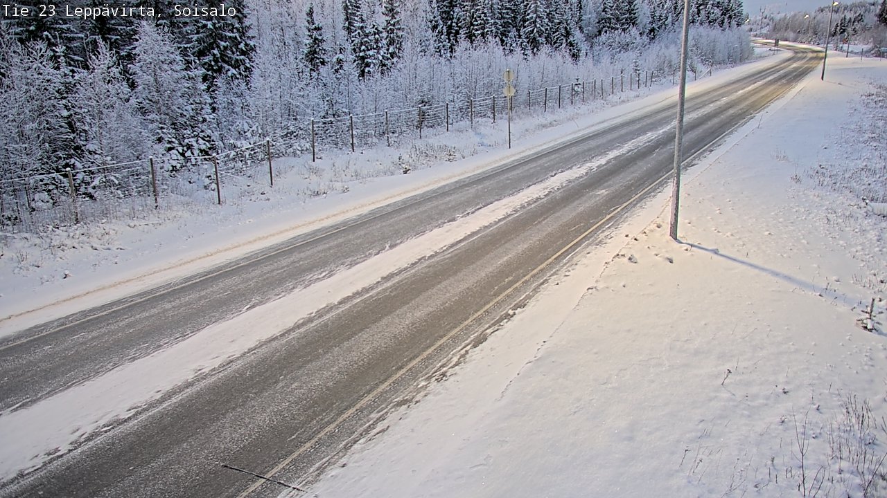 Kelikamerat Kuva Tie 23 Leppävirta, Soisalo, Leppävirta, Pohjois-Savo