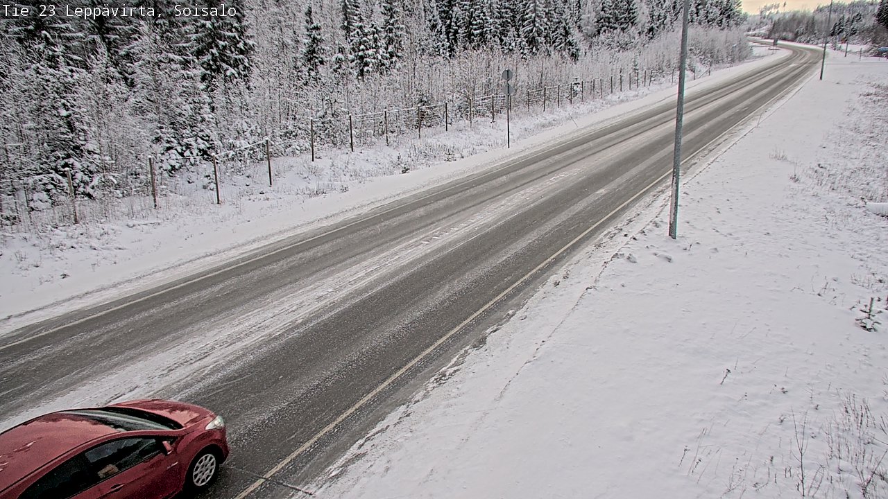 Weather Camera Image Road 23 Leppävirta, Soisalo, Leppävirta, Pohjois-Savo
