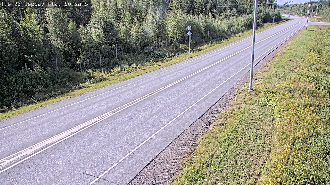 Kelikamerat Kuva Tie 23 Leppävirta, Soisalo, Leppävirta, Pohjois-Savo