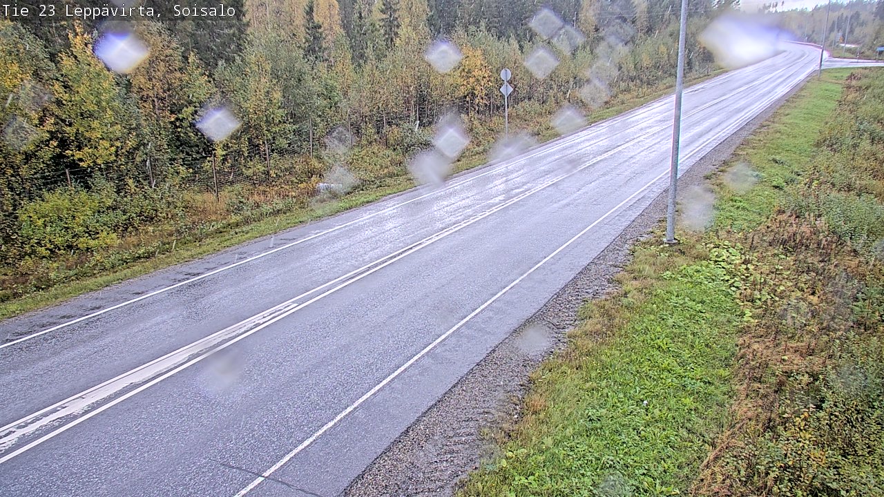 Weather Camera Image Road 23 Leppävirta, Soisalo, Leppävirta, Pohjois-Savo