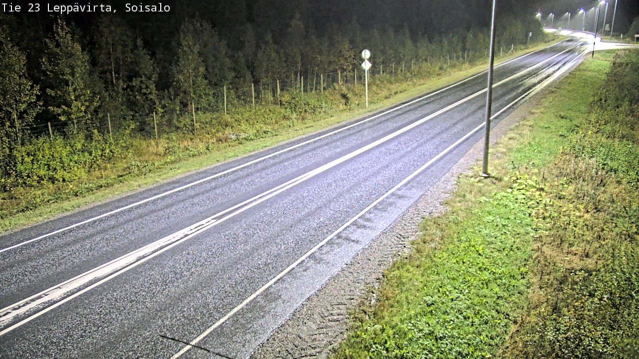 Weather Camera Image Road 23 Leppävirta, Soisalo, Leppävirta, Pohjois-Savo