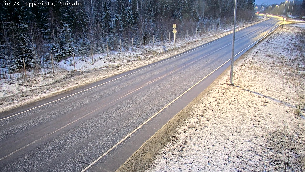 Kelikamerat Kuva Tie 23 Leppävirta, Soisalo, Leppävirta, Pohjois-Savo