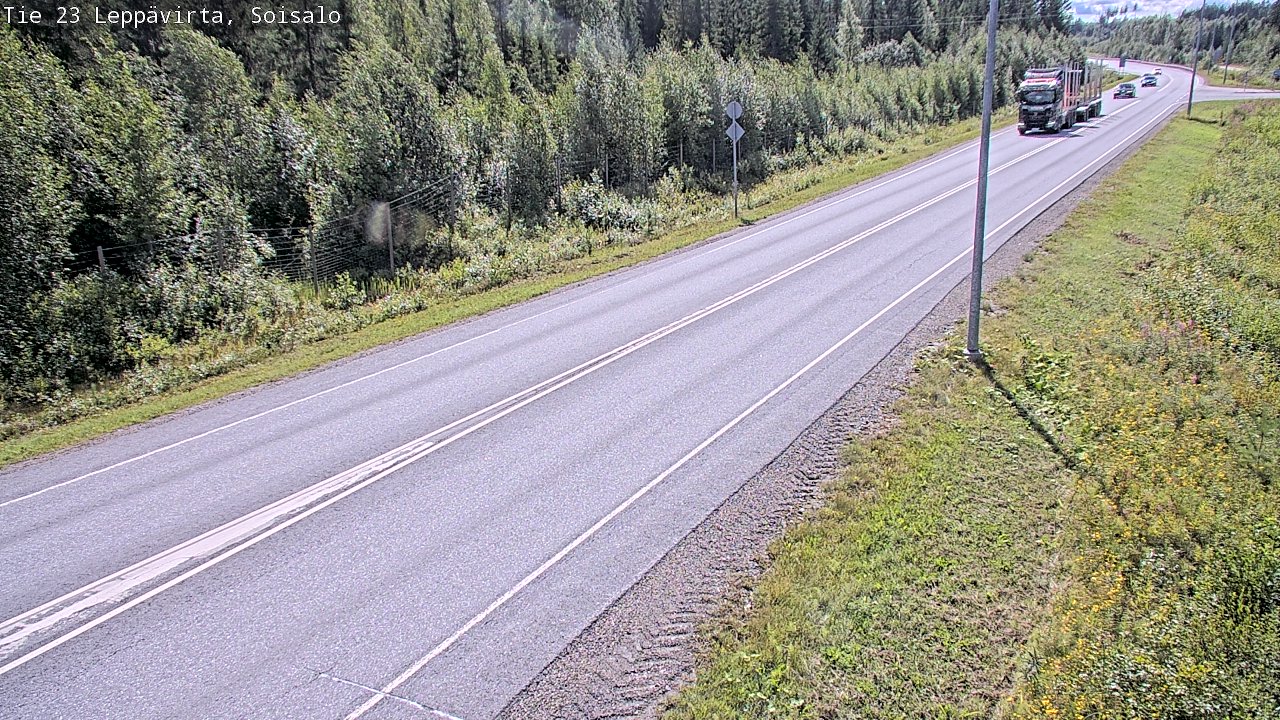 Kelikamerat Kuva Tie 23 Leppävirta, Soisalo, Leppävirta, Pohjois-Savo