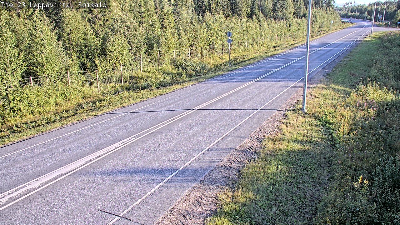 Kelikamerat Kuva Tie 23 Leppävirta, Soisalo, Leppävirta, Pohjois-Savo