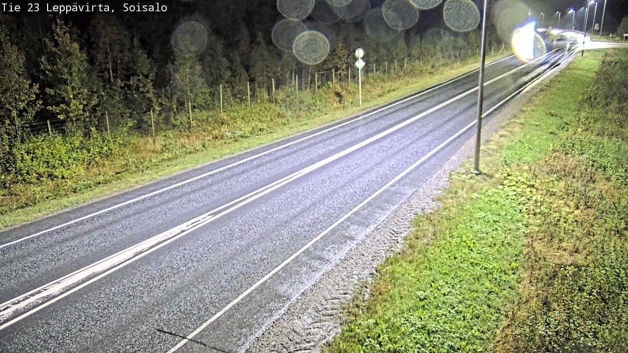 Weather Camera Image Road 23 Leppävirta, Soisalo, Leppävirta, Pohjois-Savo