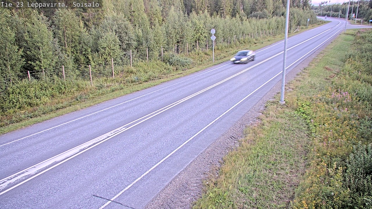 Kelikamerat Kuva Tie 23 Leppävirta, Soisalo, Leppävirta, Pohjois-Savo
