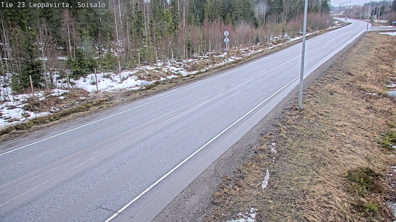 Kelikamerat Kuva Tie 23 Leppävirta, Soisalo, Leppävirta, Pohjois-Savo