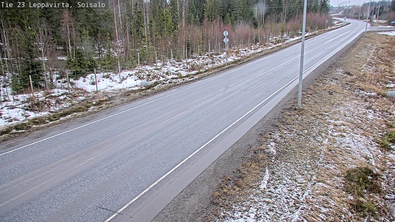 Kelikamerat Kuva Tie 23 Leppävirta, Soisalo, Leppävirta, Pohjois-Savo
