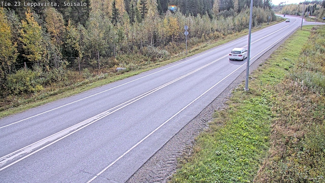 Kelikamerat Kuva Tie 23 Leppävirta, Soisalo, Leppävirta, Pohjois-Savo