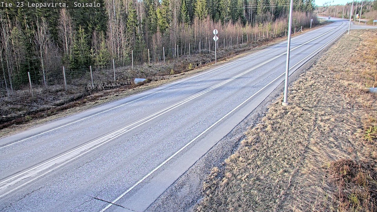 Kelikamerat Kuva Tie 23 Leppävirta, Soisalo, Leppävirta, Pohjois-Savo