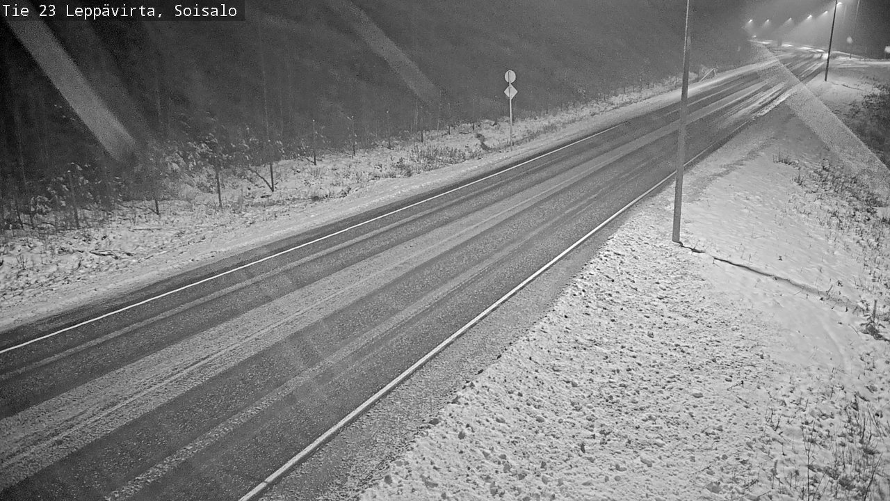 Weather Camera Image Road 23 Leppävirta, Soisalo, Leppävirta, Pohjois-Savo
