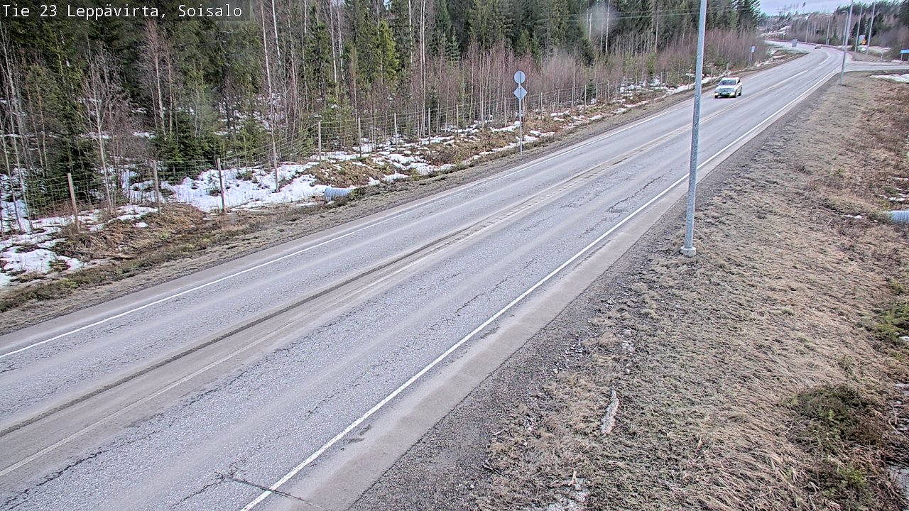 Kelikamerat Kuva Tie 23 Leppävirta, Soisalo, Leppävirta, Pohjois-Savo