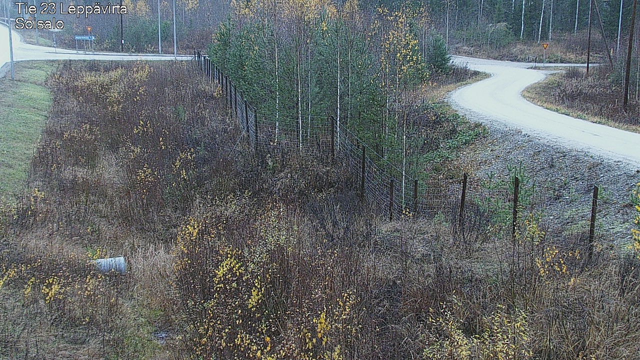 Weather Camera Image Väg 23 Leppävirta, Soisalo, Leppävirta, Pohjois-Savo