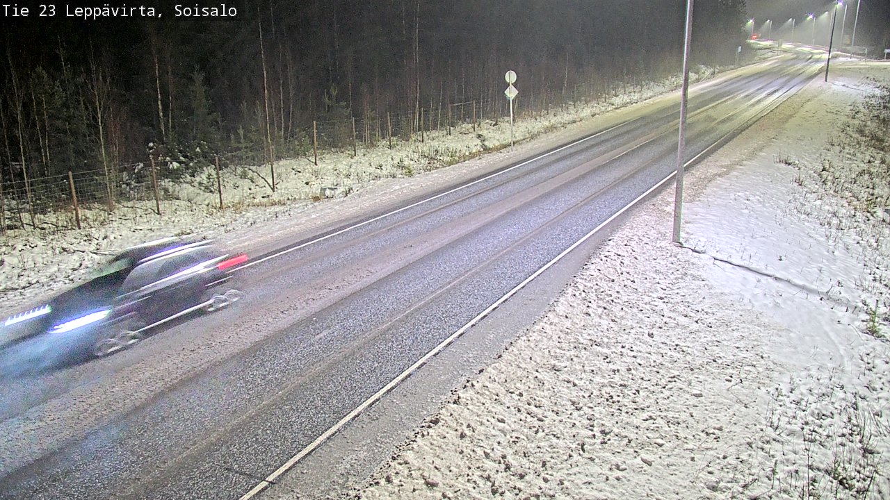 Weather Camera Image Road 23 Leppävirta, Soisalo, Leppävirta, Pohjois-Savo