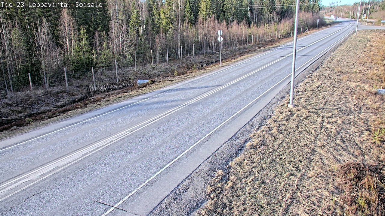 Kelikamerat Kuva Tie 23 Leppävirta, Soisalo, Leppävirta, Pohjois-Savo