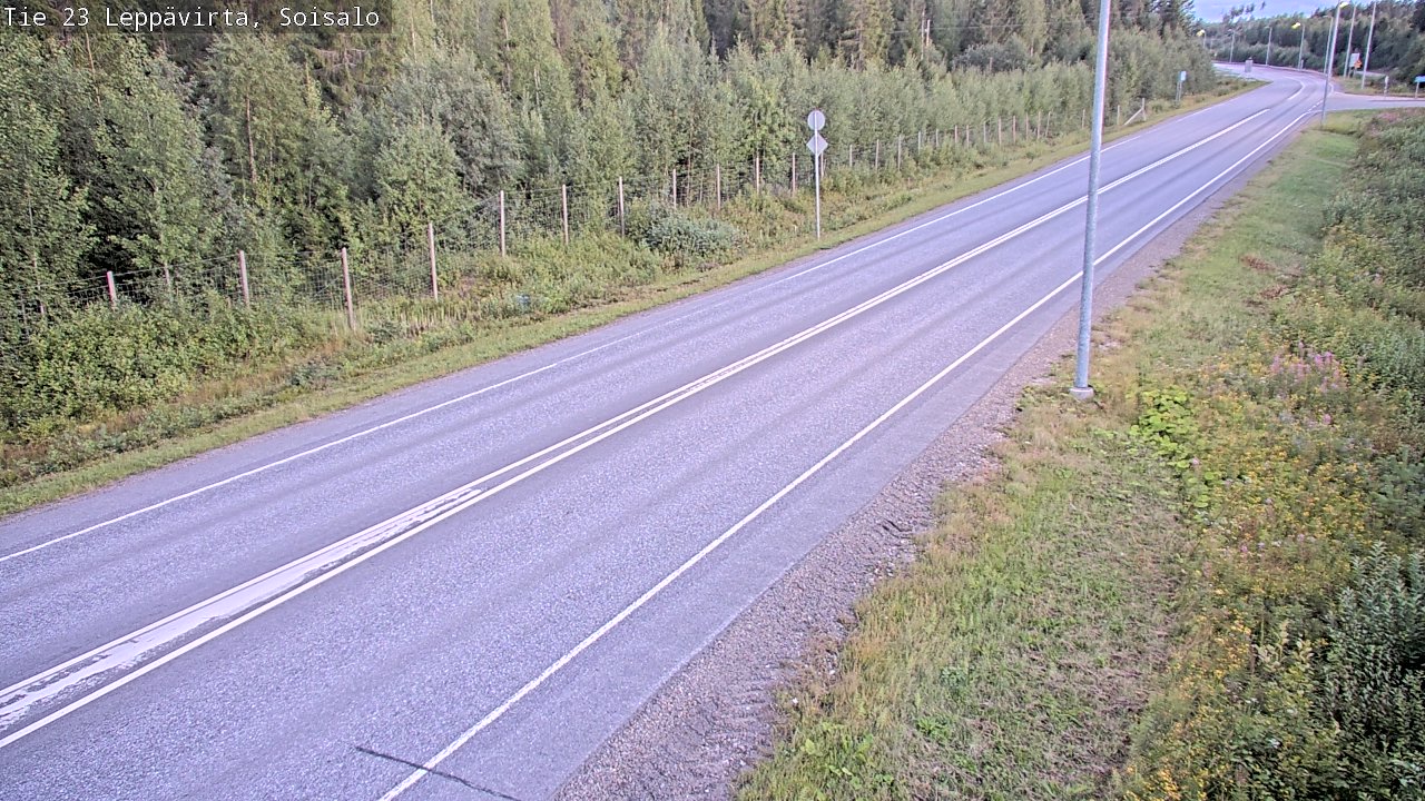 Kelikamerat Kuva Tie 23 Leppävirta, Soisalo, Leppävirta, Pohjois-Savo