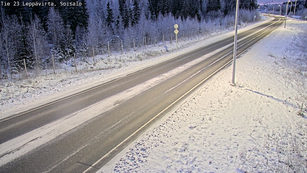 Kelikamerat Kuva Tie 23 Leppävirta, Soisalo, Leppävirta, Pohjois-Savo