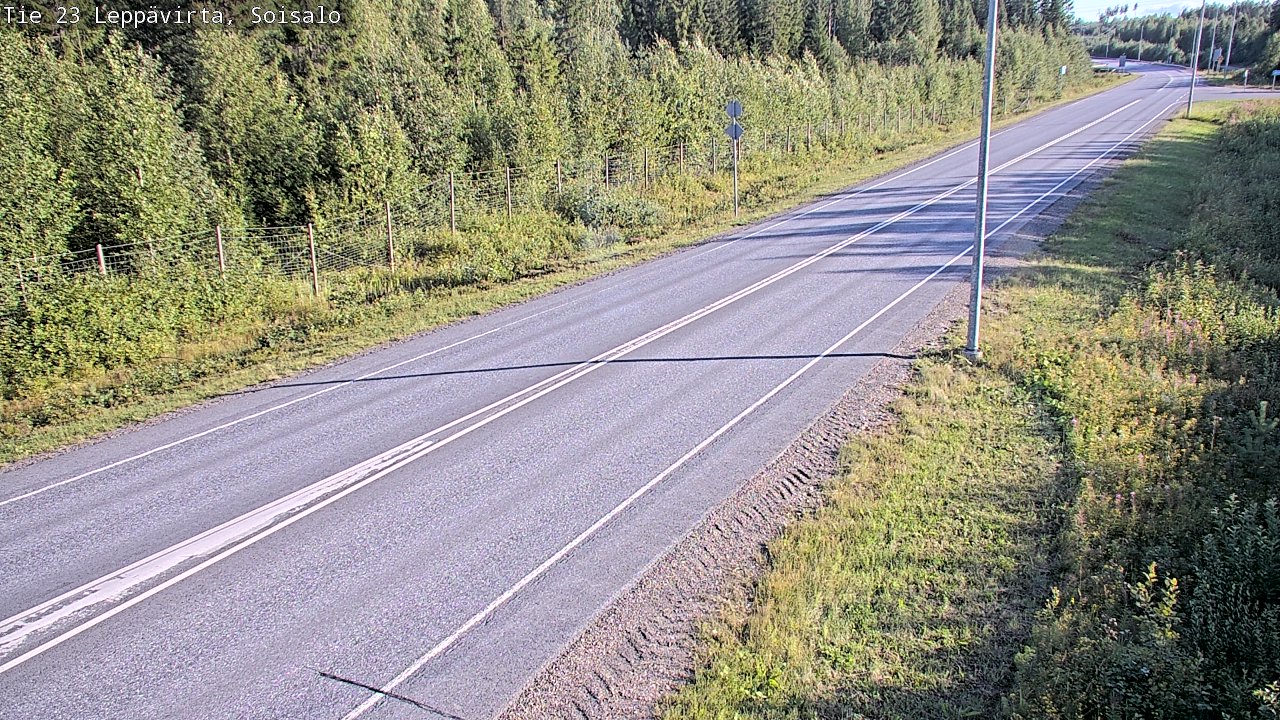 Kelikamerat Kuva Tie 23 Leppävirta, Soisalo, Leppävirta, Pohjois-Savo