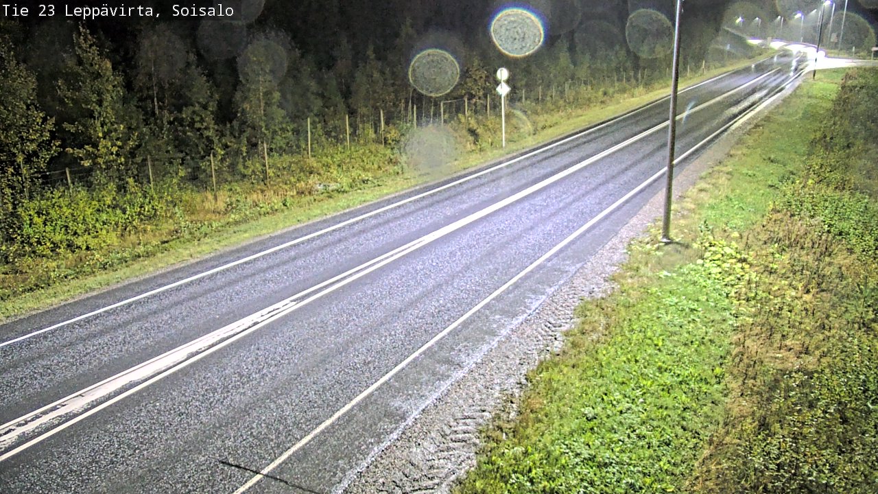Weather Camera Image Road 23 Leppävirta, Soisalo, Leppävirta, Pohjois-Savo