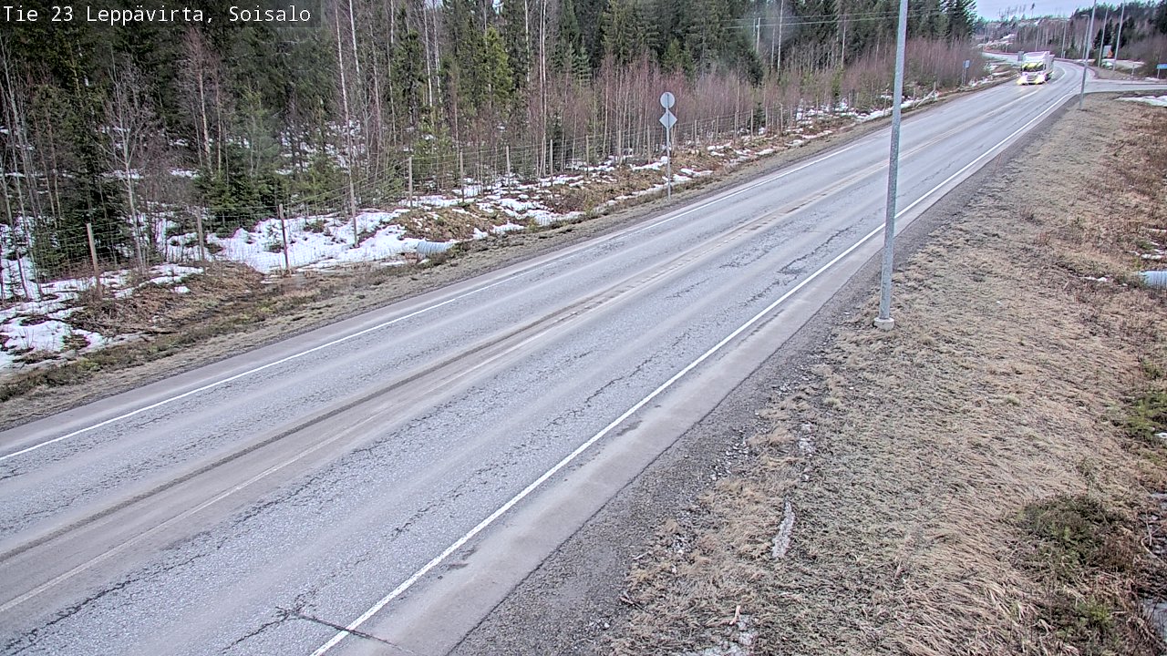 Kelikamerat Kuva Tie 23 Leppävirta, Soisalo, Leppävirta, Pohjois-Savo
