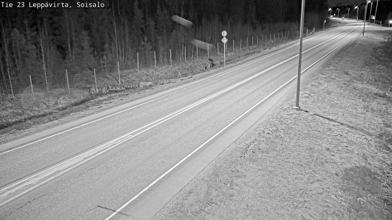 Weather Camera Image Väg 23 Leppävirta, Soisalo, Leppävirta, Pohjois-Savo