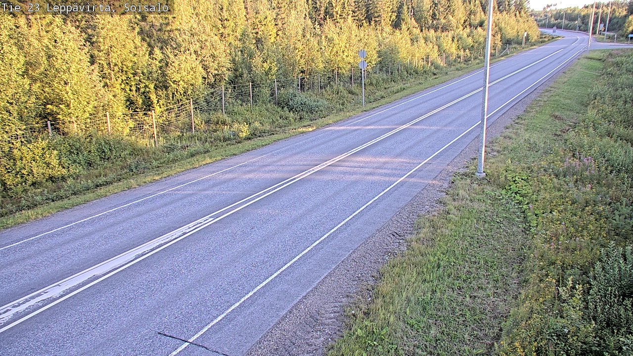 Kelikamerat Kuva Tie 23 Leppävirta, Soisalo, Leppävirta, Pohjois-Savo
