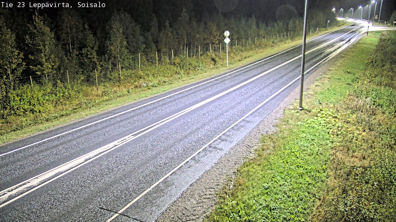 Weather Camera Image Road 23 Leppävirta, Soisalo, Leppävirta, Pohjois-Savo