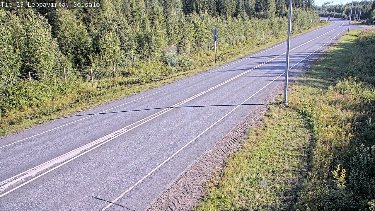 Kelikamerat Kuva Tie 23 Leppävirta, Soisalo, Leppävirta, Pohjois-Savo