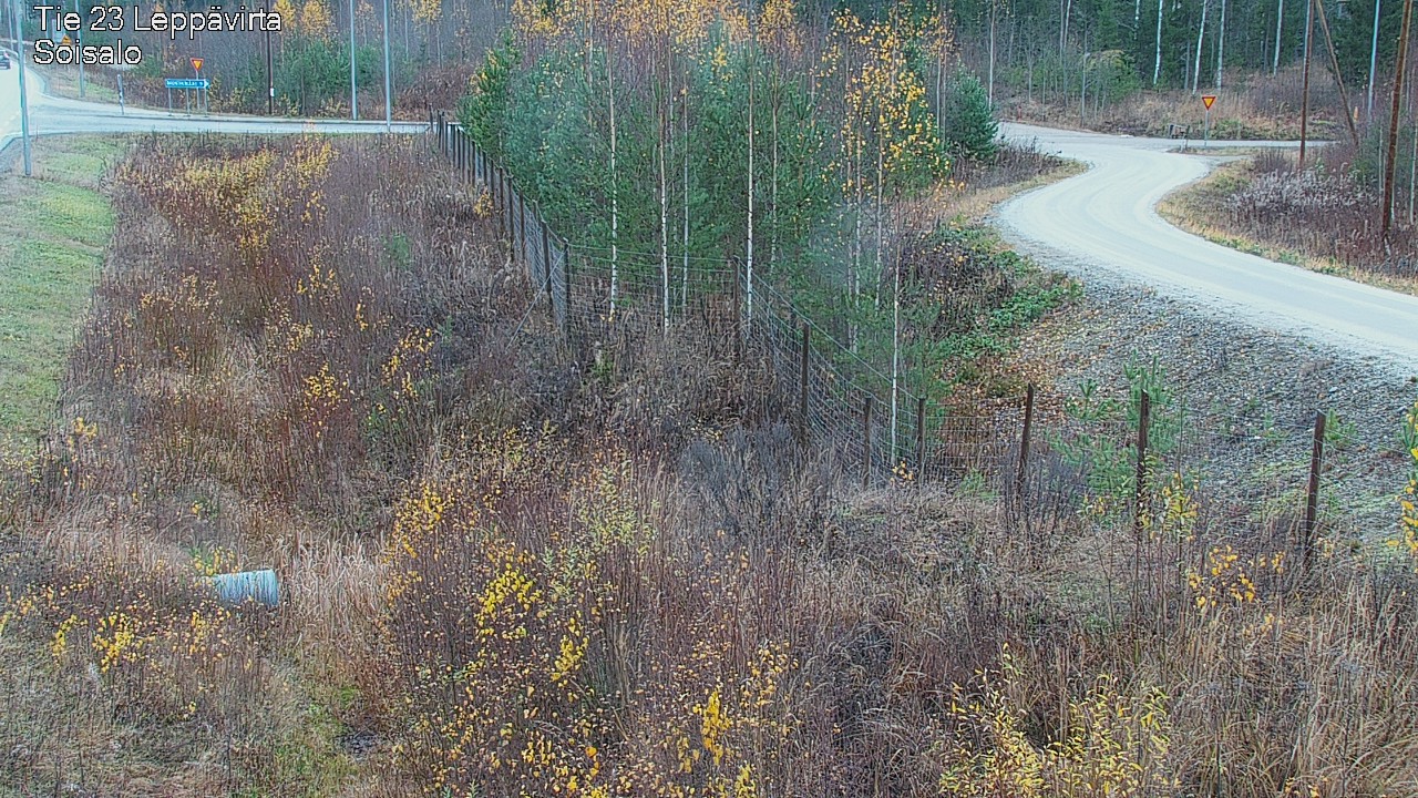 Weather Camera Image Väg 23 Leppävirta, Soisalo, Leppävirta, Pohjois-Savo