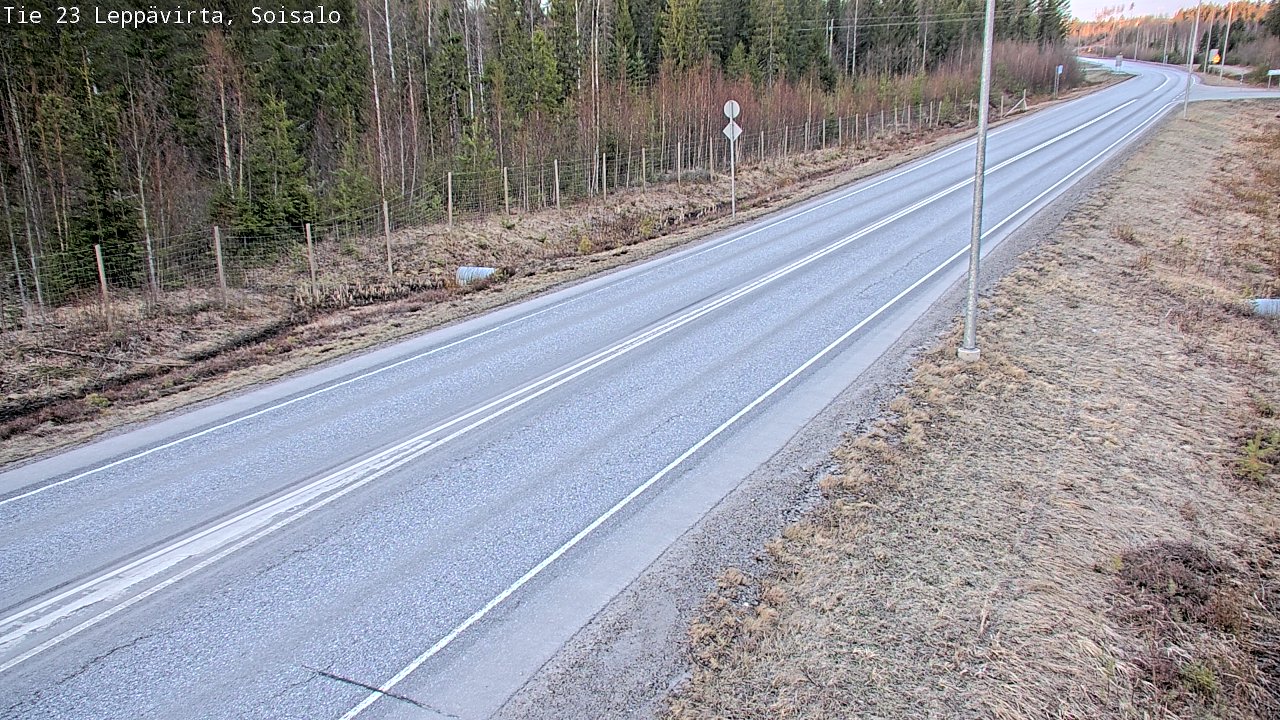 Kelikamerat Kuva Tie 23 Leppävirta, Soisalo, Leppävirta, Pohjois-Savo