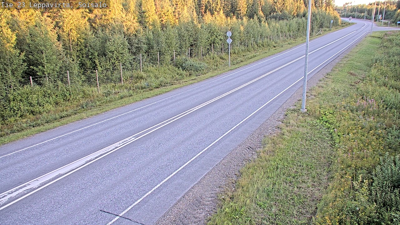 Kelikamerat Kuva Tie 23 Leppävirta, Soisalo, Leppävirta, Pohjois-Savo