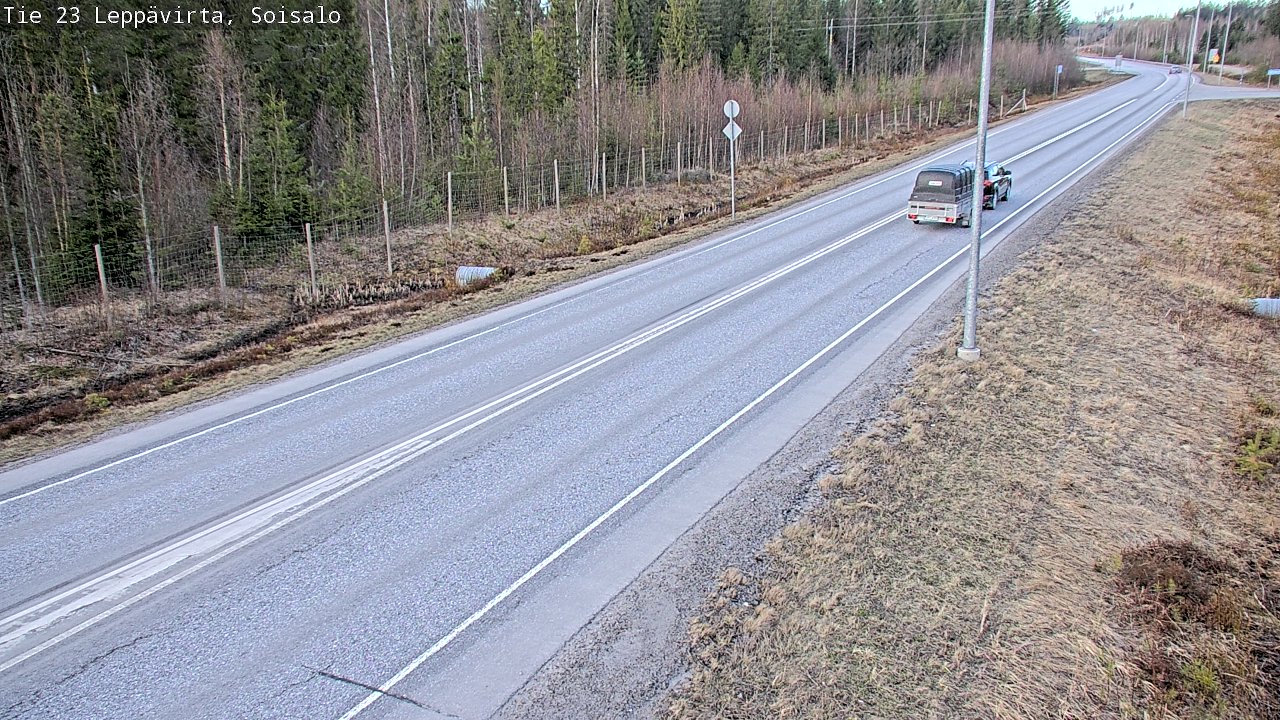 Kelikamerat Kuva Tie 23 Leppävirta, Soisalo, Leppävirta, Pohjois-Savo