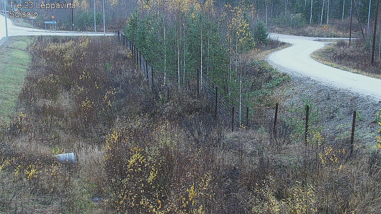 Weather Camera Image Väg 23 Leppävirta, Soisalo, Leppävirta, Pohjois-Savo