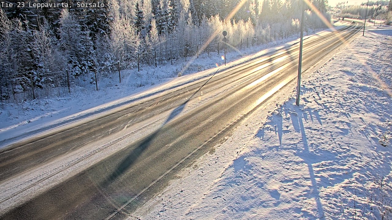 Kelikamerat Kuva Tie 23 Leppävirta, Soisalo, Leppävirta, Pohjois-Savo