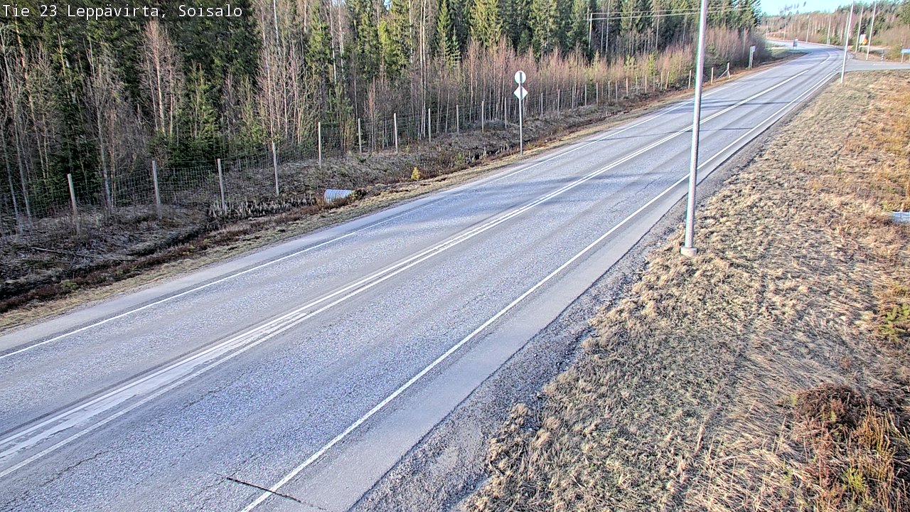 Kelikamerat Kuva Tie 23 Leppävirta, Soisalo, Leppävirta, Pohjois-Savo