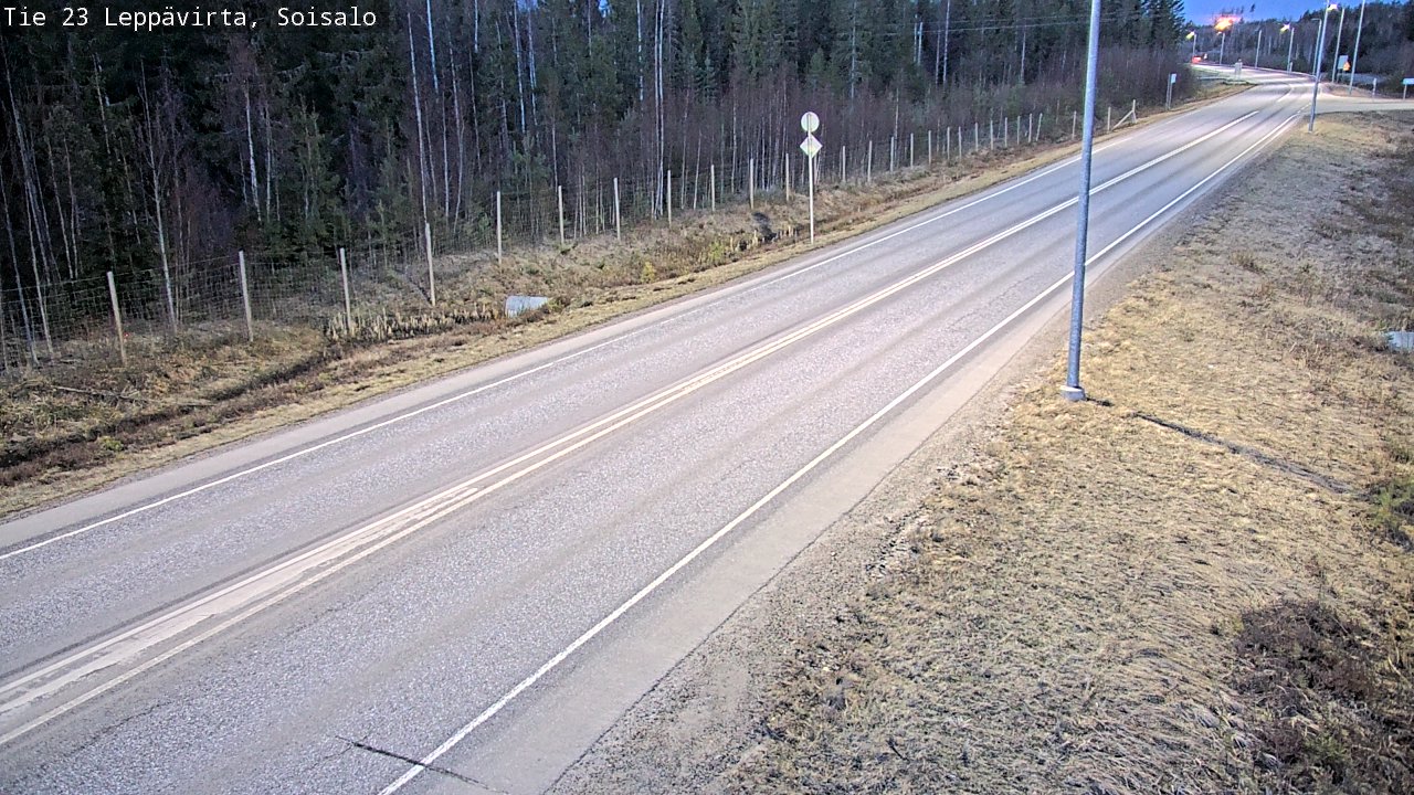 Kelikamerat Kuva Tie 23 Leppävirta, Soisalo, Leppävirta, Pohjois-Savo