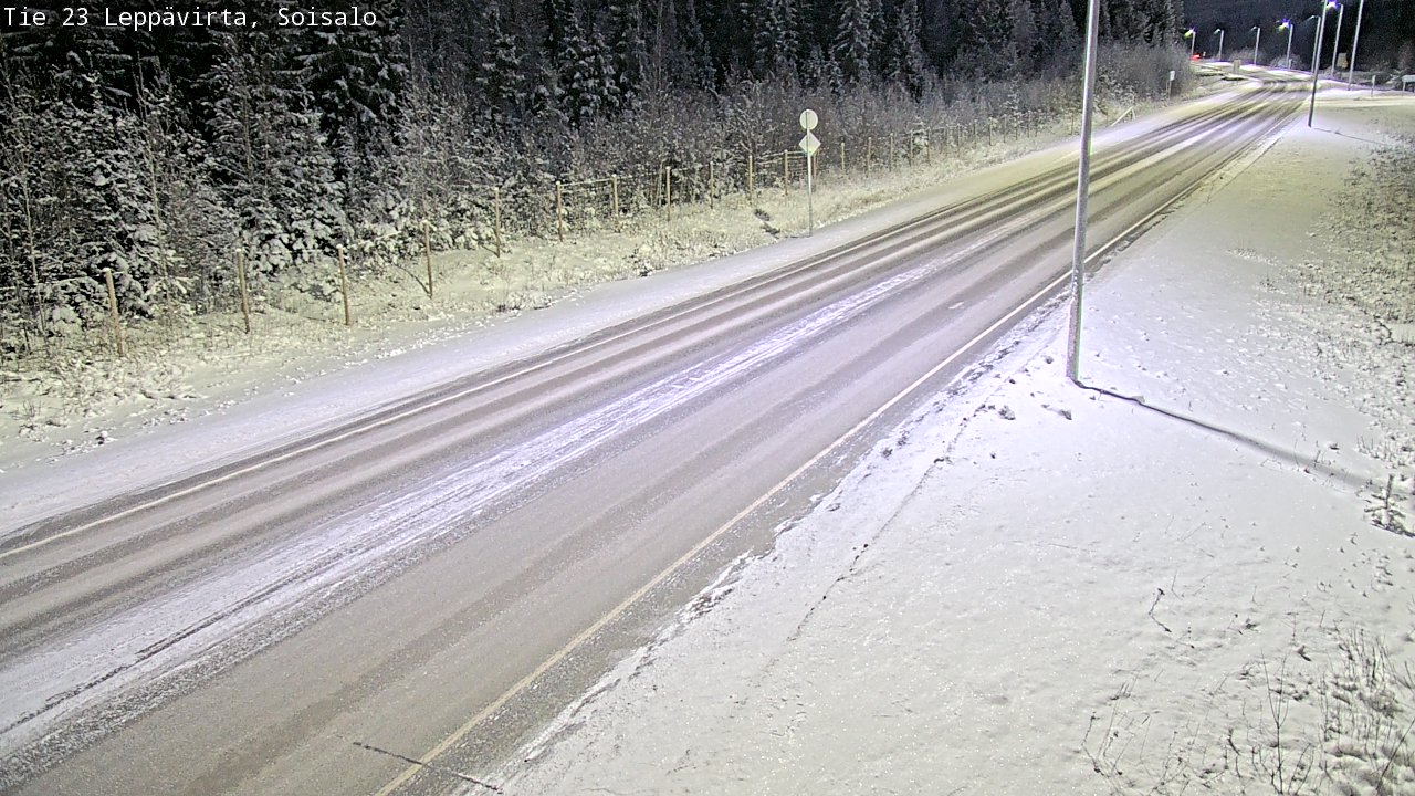 Weather Camera Image Väg 23 Leppävirta, Soisalo, Leppävirta, Pohjois-Savo