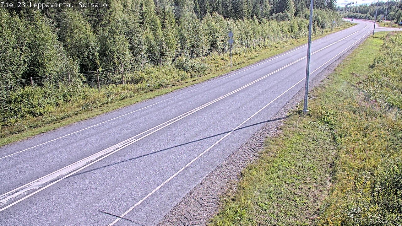 Kelikamerat Kuva Tie 23 Leppävirta, Soisalo, Leppävirta, Pohjois-Savo
