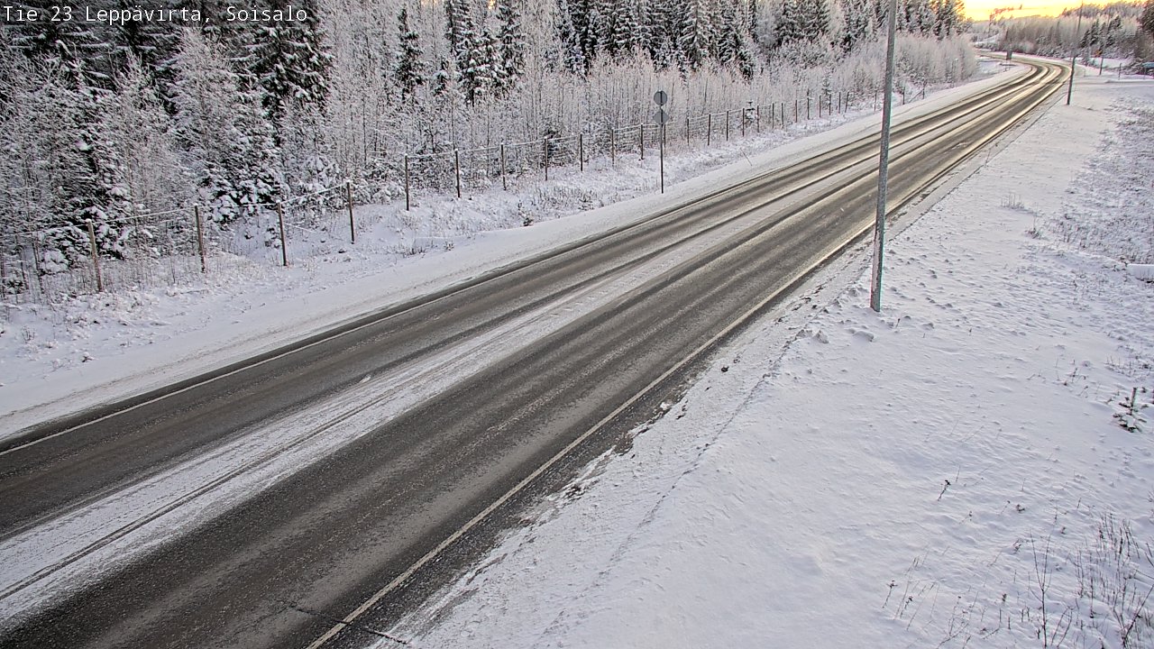 Kelikamerat Kuva Tie 23 Leppävirta, Soisalo, Leppävirta, Pohjois-Savo