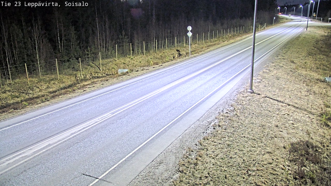 Weather Camera Image Väg 23 Leppävirta, Soisalo, Leppävirta, Pohjois-Savo