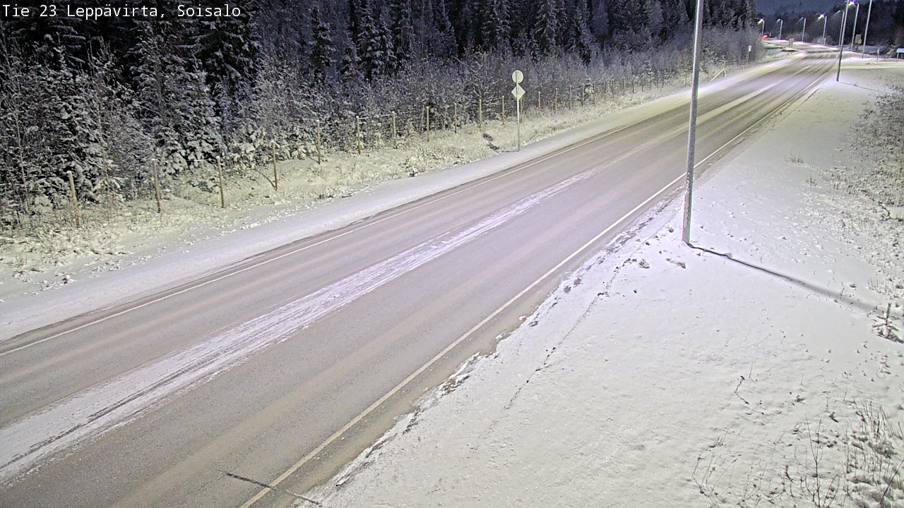 Weather Camera Image Väg 23 Leppävirta, Soisalo, Leppävirta, Pohjois-Savo