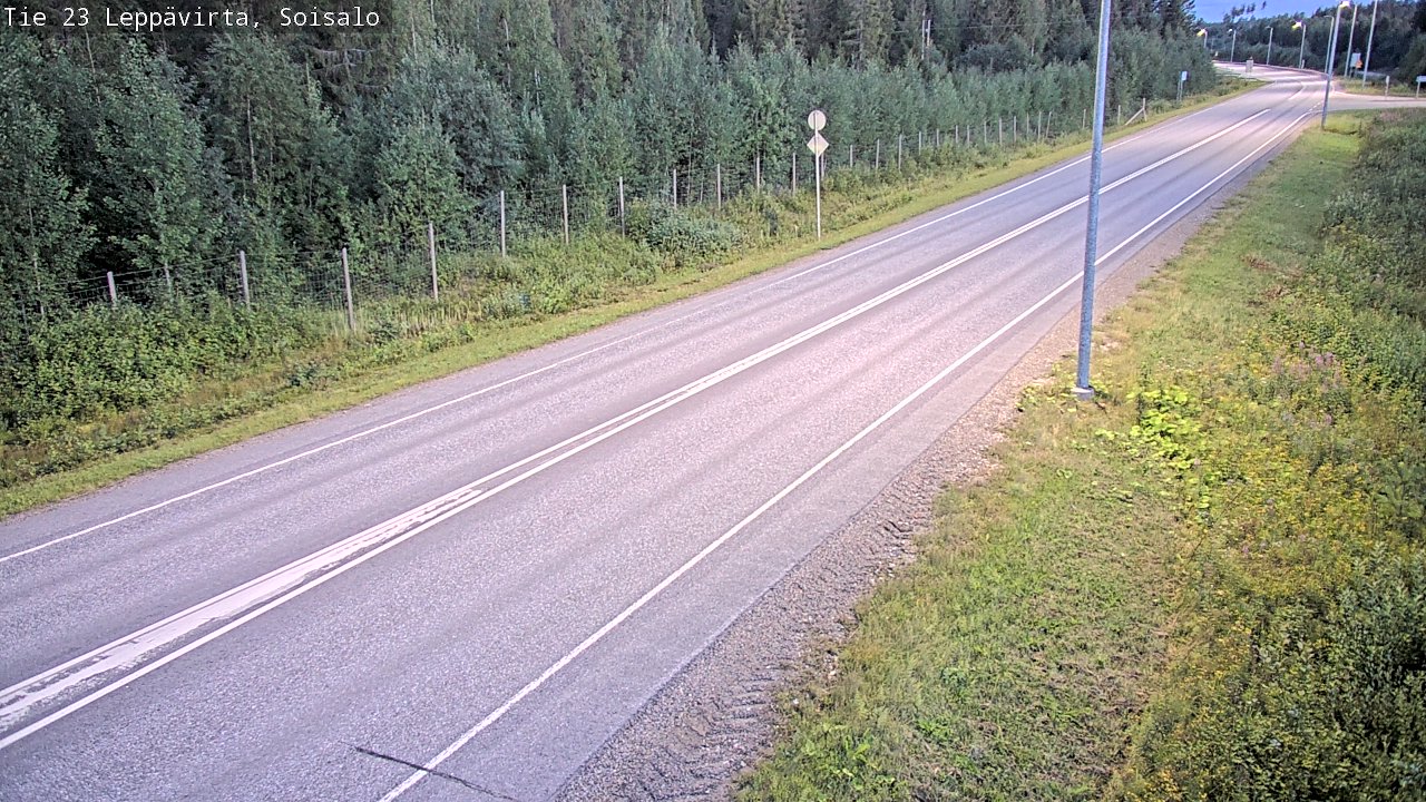 Kelikamerat Kuva Tie 23 Leppävirta, Soisalo, Leppävirta, Pohjois-Savo