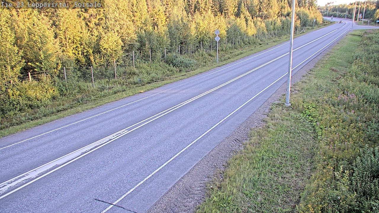 Kelikamerat Kuva Tie 23 Leppävirta, Soisalo, Leppävirta, Pohjois-Savo