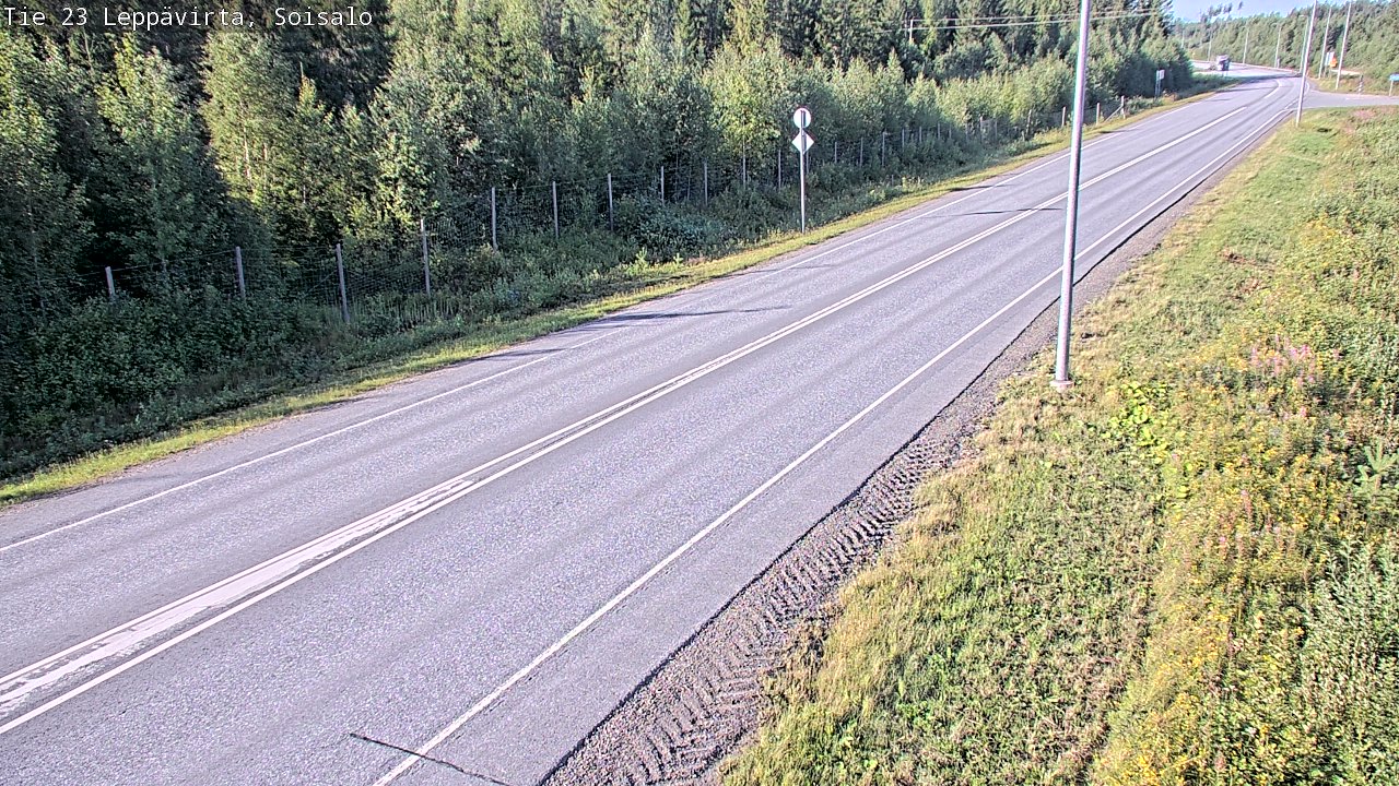 Kelikamerat Kuva Tie 23 Leppävirta, Soisalo, Leppävirta, Pohjois-Savo