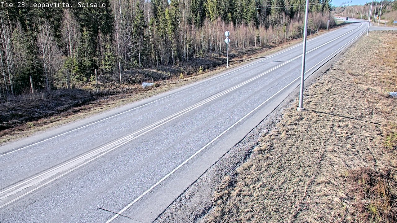 Kelikamerat Kuva Tie 23 Leppävirta, Soisalo, Leppävirta, Pohjois-Savo