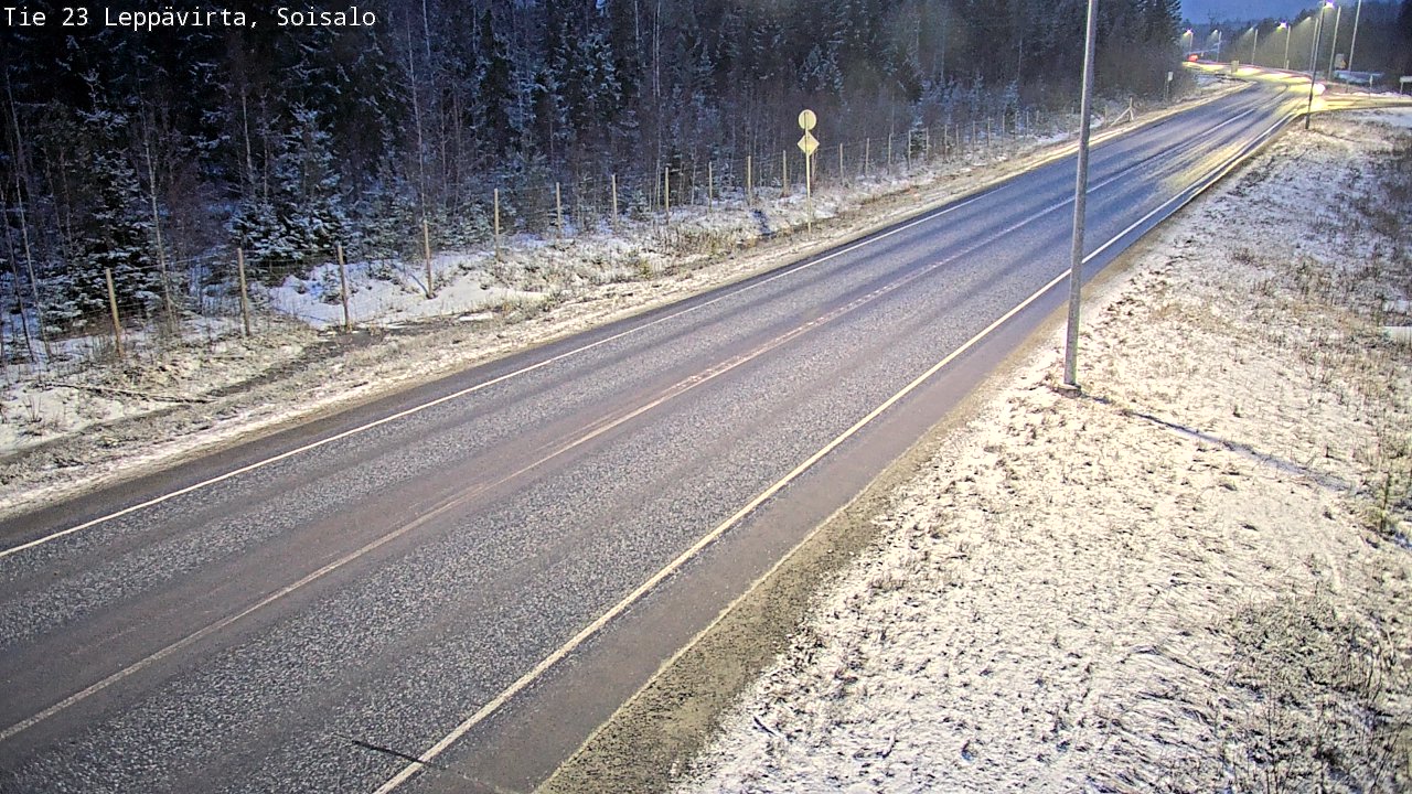 Kelikamerat Kuva Tie 23 Leppävirta, Soisalo, Leppävirta, Pohjois-Savo