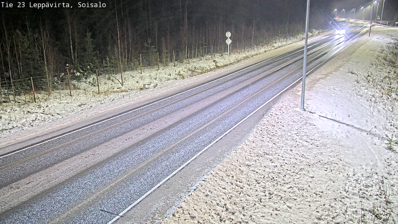 Weather Camera Image Road 23 Leppävirta, Soisalo, Leppävirta, Pohjois-Savo