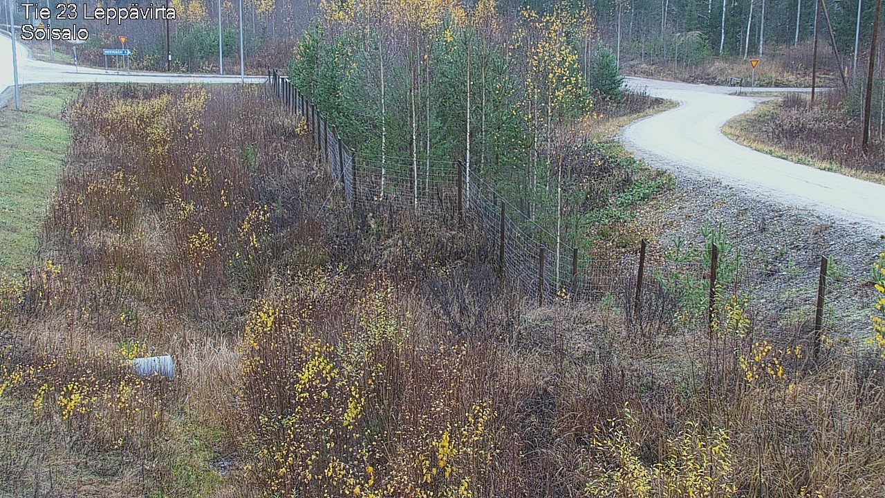 Weather Camera Image Väg 23 Leppävirta, Soisalo, Leppävirta, Pohjois-Savo