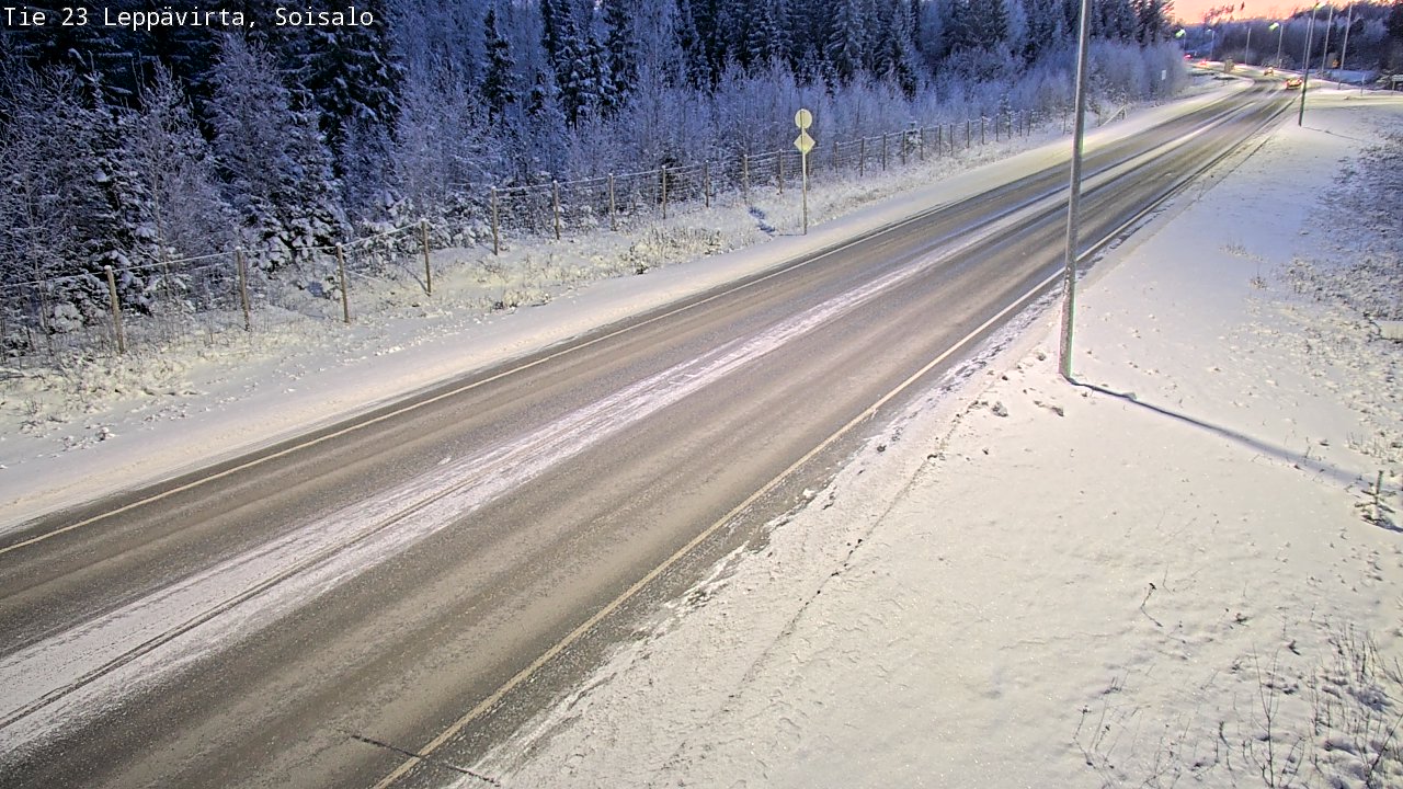 Kelikamerat Kuva Tie 23 Leppävirta, Soisalo, Leppävirta, Pohjois-Savo