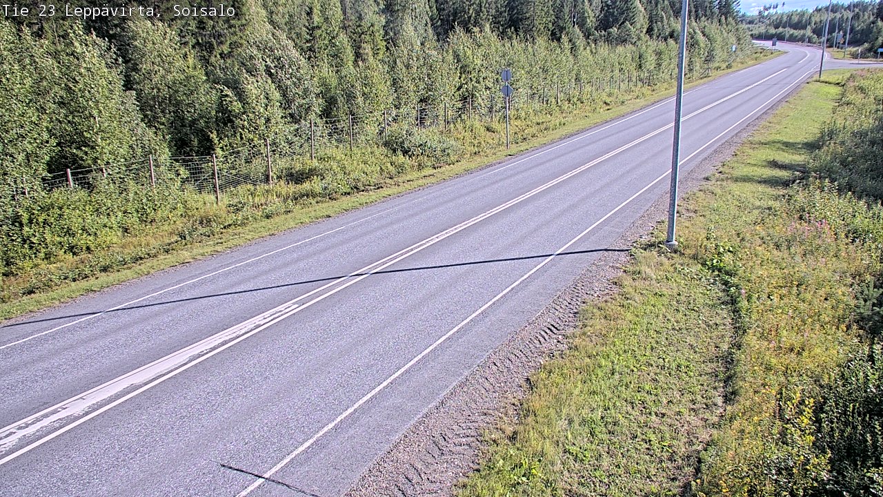 Kelikamerat Kuva Tie 23 Leppävirta, Soisalo, Leppävirta, Pohjois-Savo